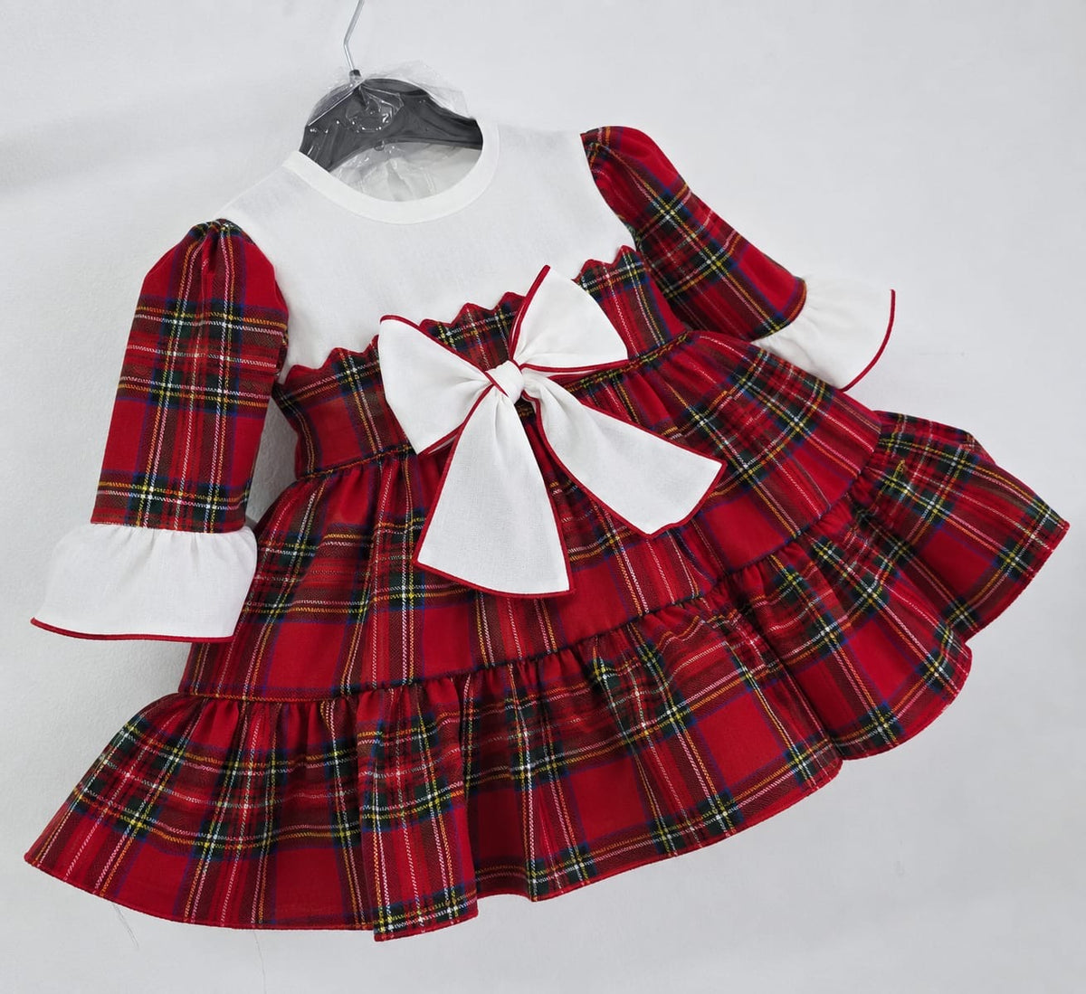 Fairytale Red Tartan Dress