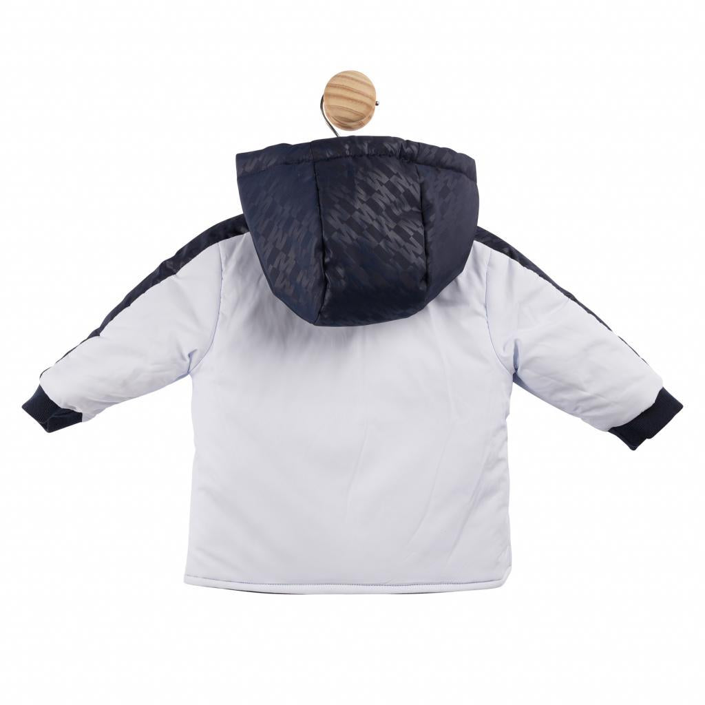 Mintini Boys Navy/Pale Blue Reversible Jacket
