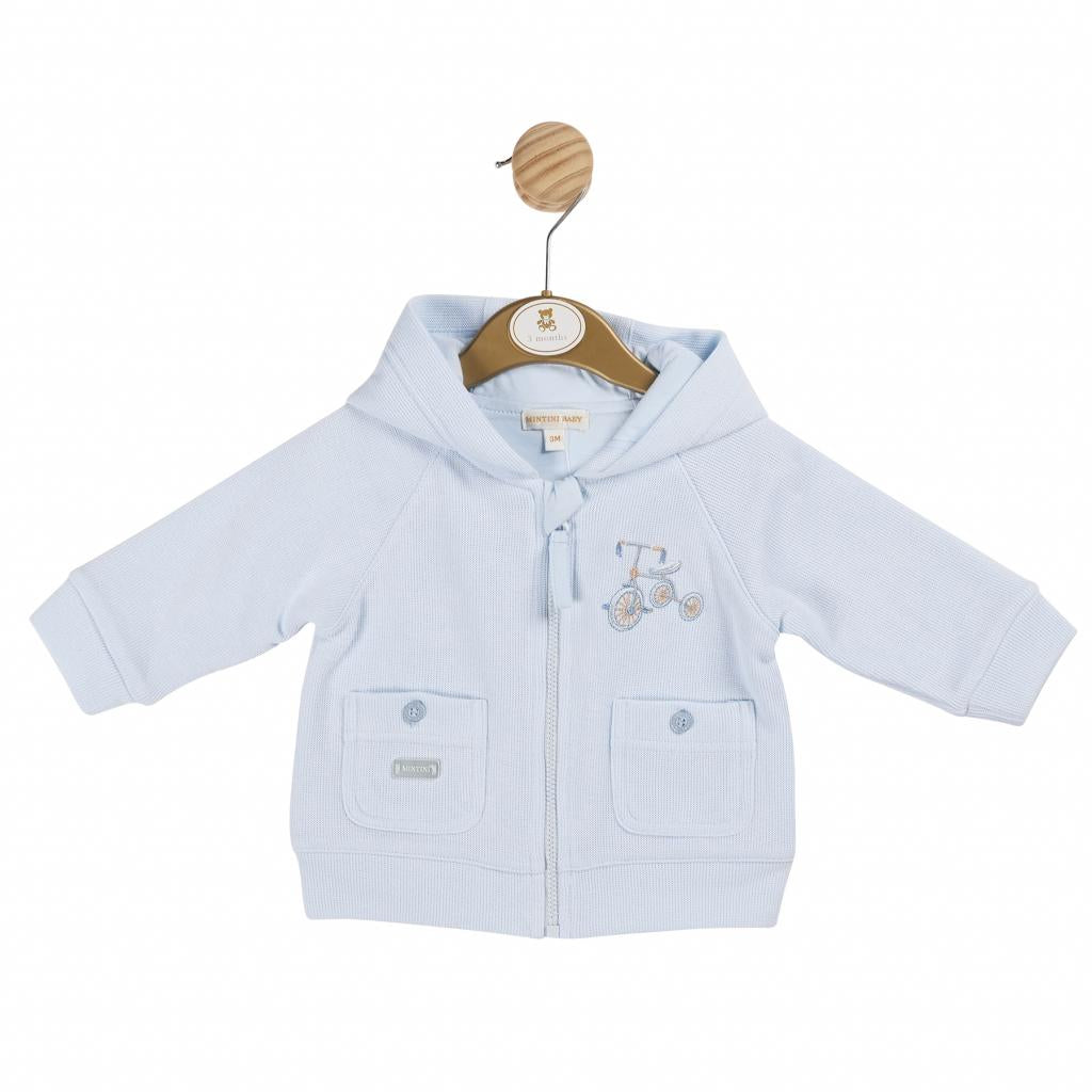 Mintini Baby Boys Tricycle Hooded Jacket