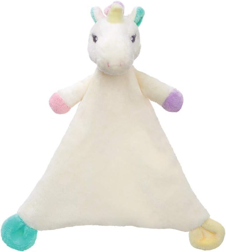 Aurora Lil Sparkles Unicorn Baby Rattle and Comforter Set
