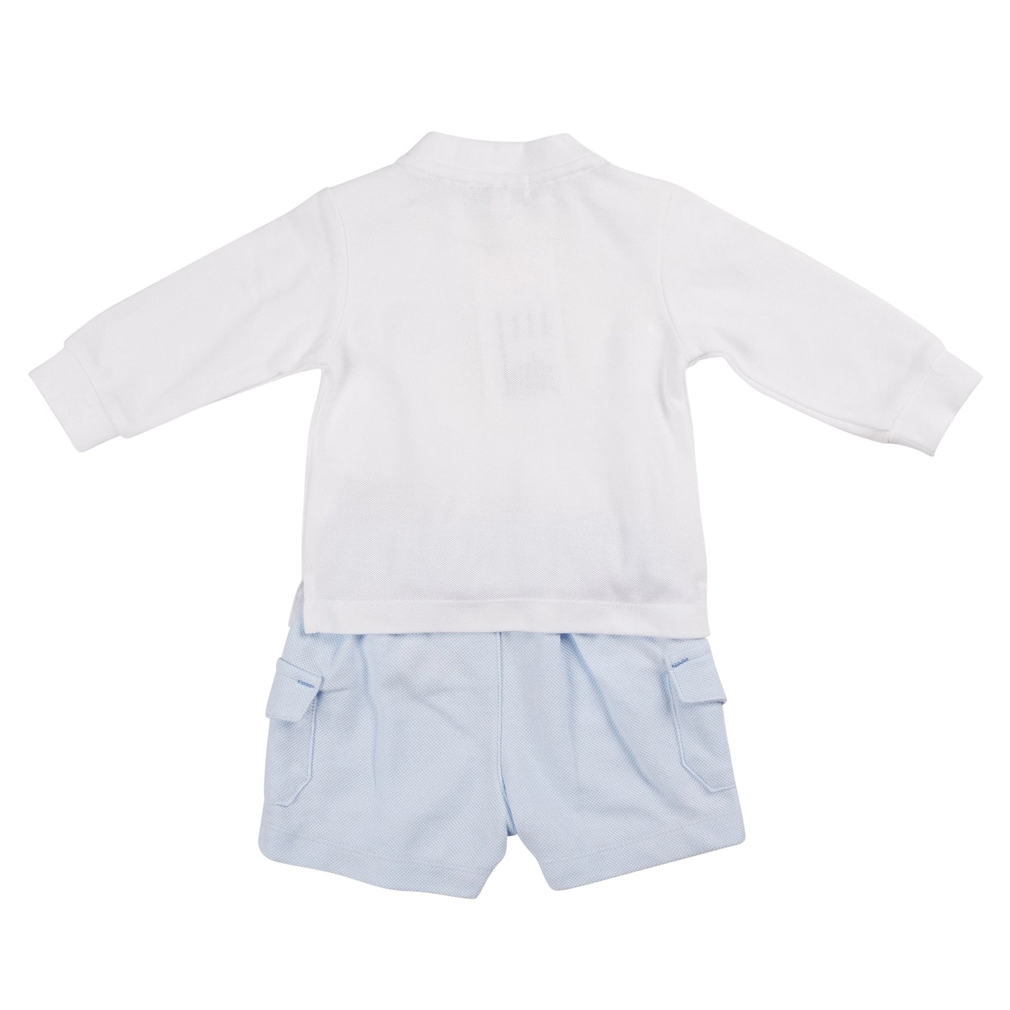 Mintini Boys Sailboat Sweatshirt and Short Set