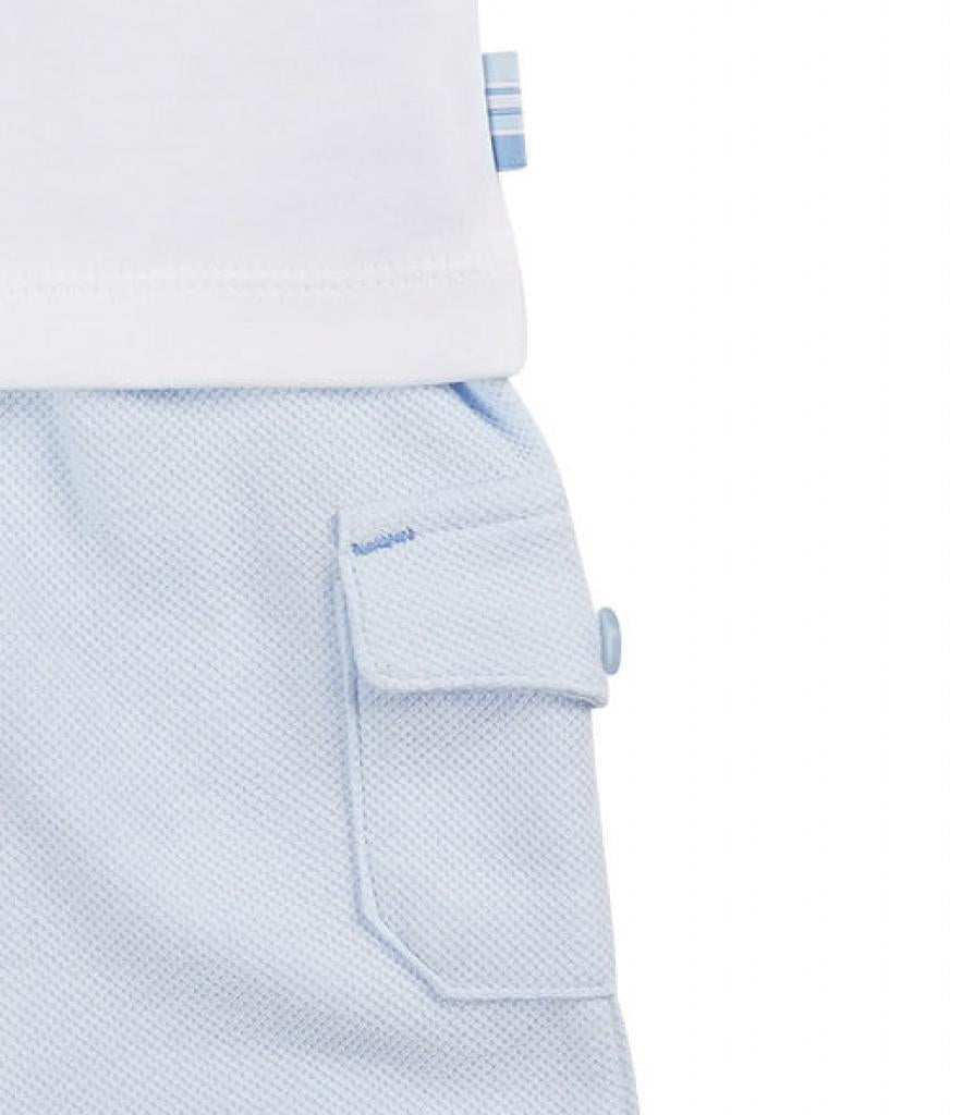 Mintini Boys Sailing Boat Top with Jogging Bottoms Set