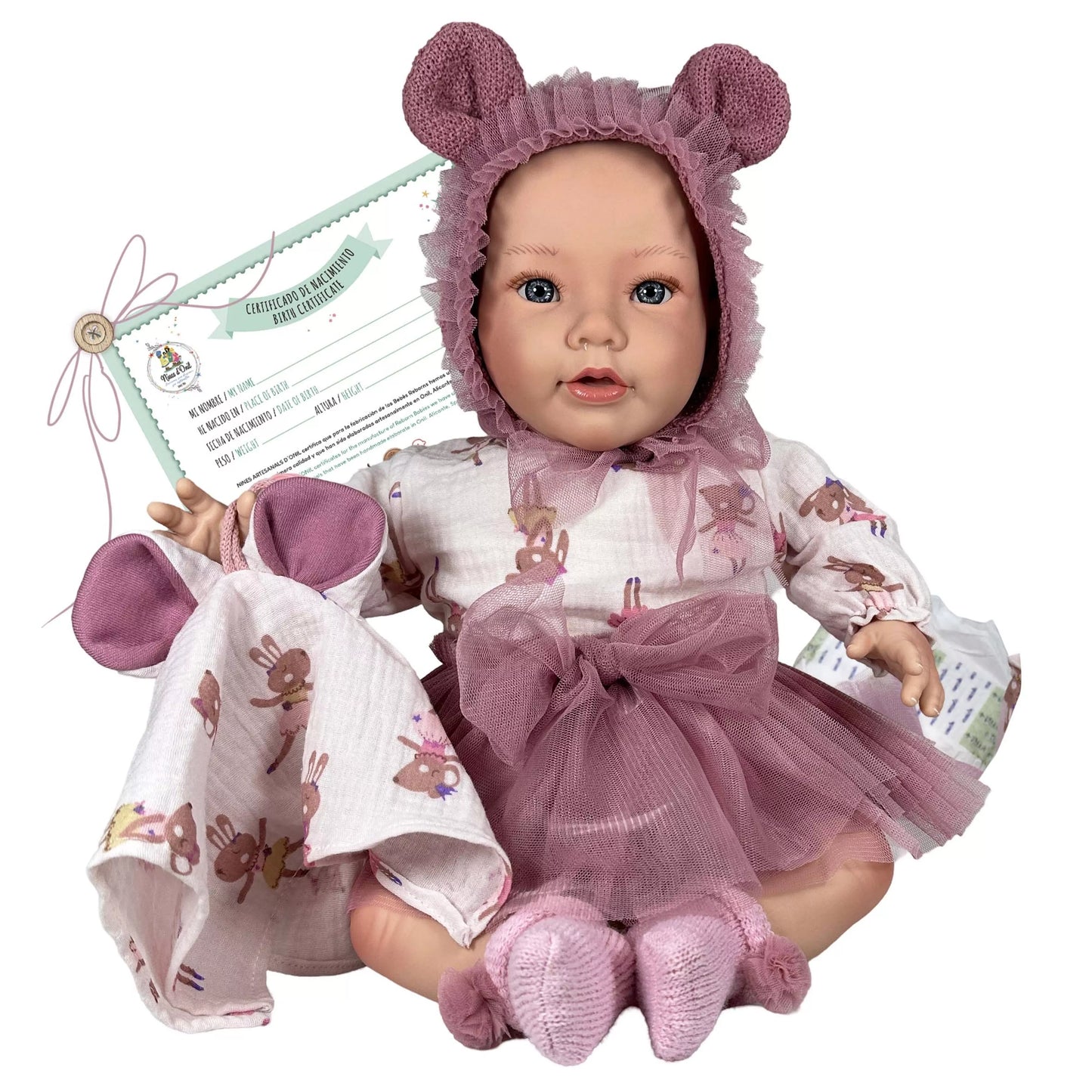 Nines d’Onil Chloe Reborn Doll 48 cms