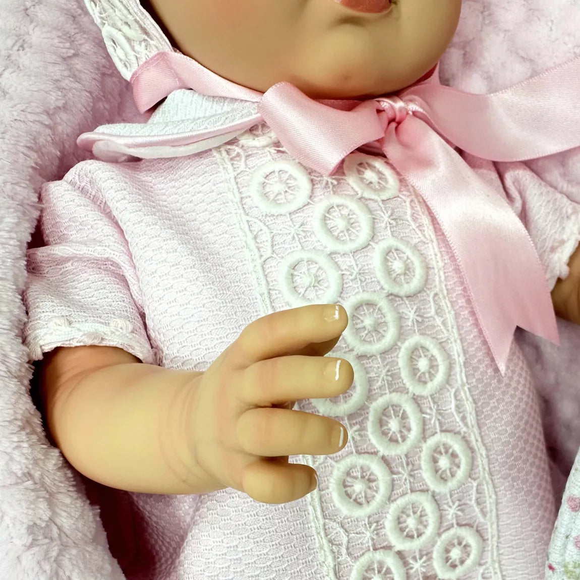 Nines d’Onil Susette Premium Reborn Doll Weighted Soft Bodied 48 cms