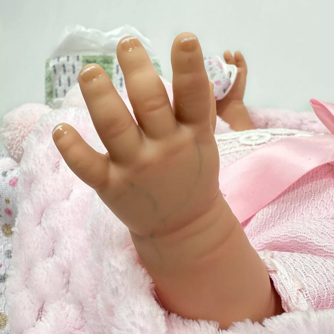 Nines d’Onil Susette Premium Reborn Doll Weighted Soft Bodied 48 cms