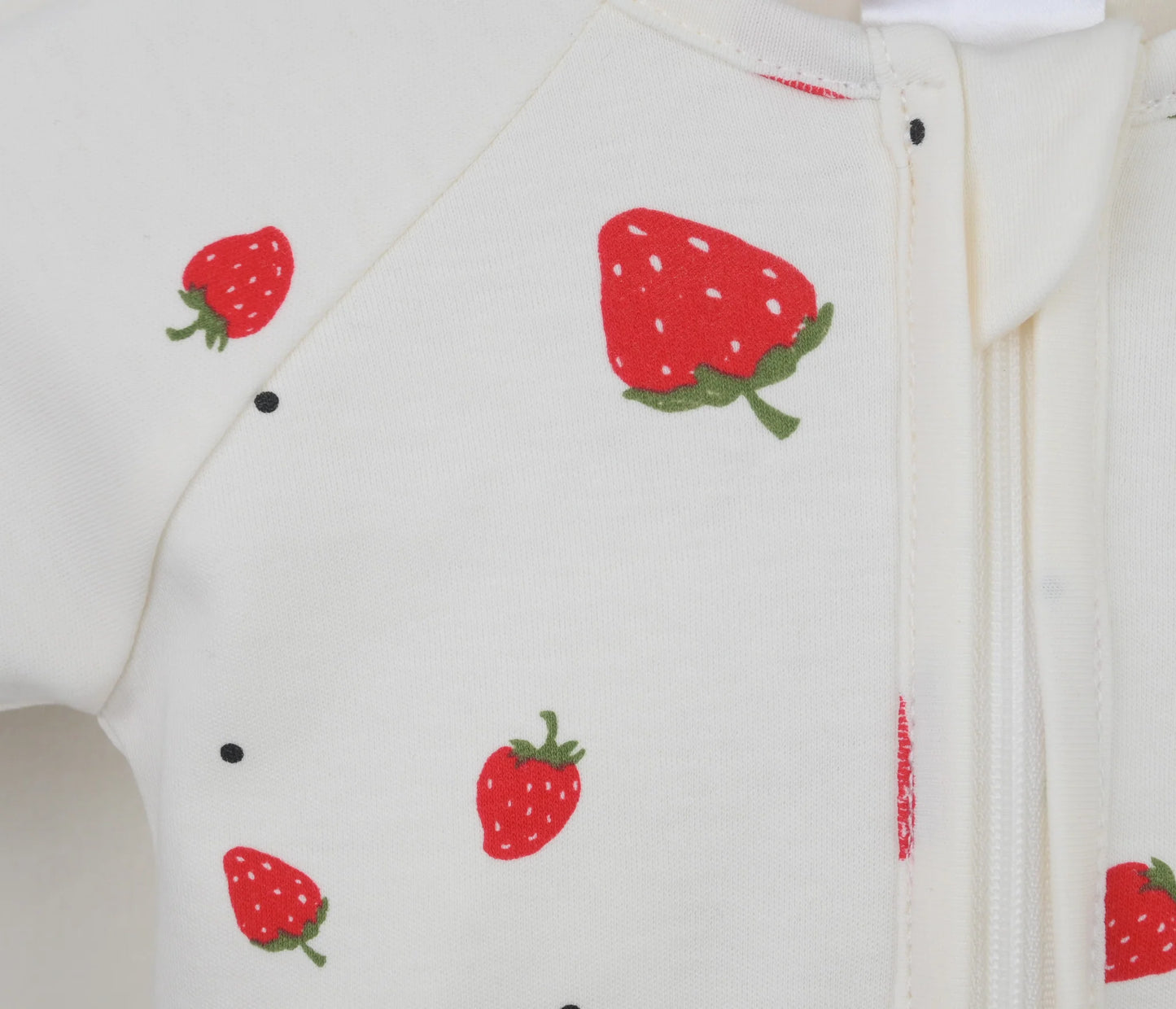 Pex Strawberry Design Sleepsuit