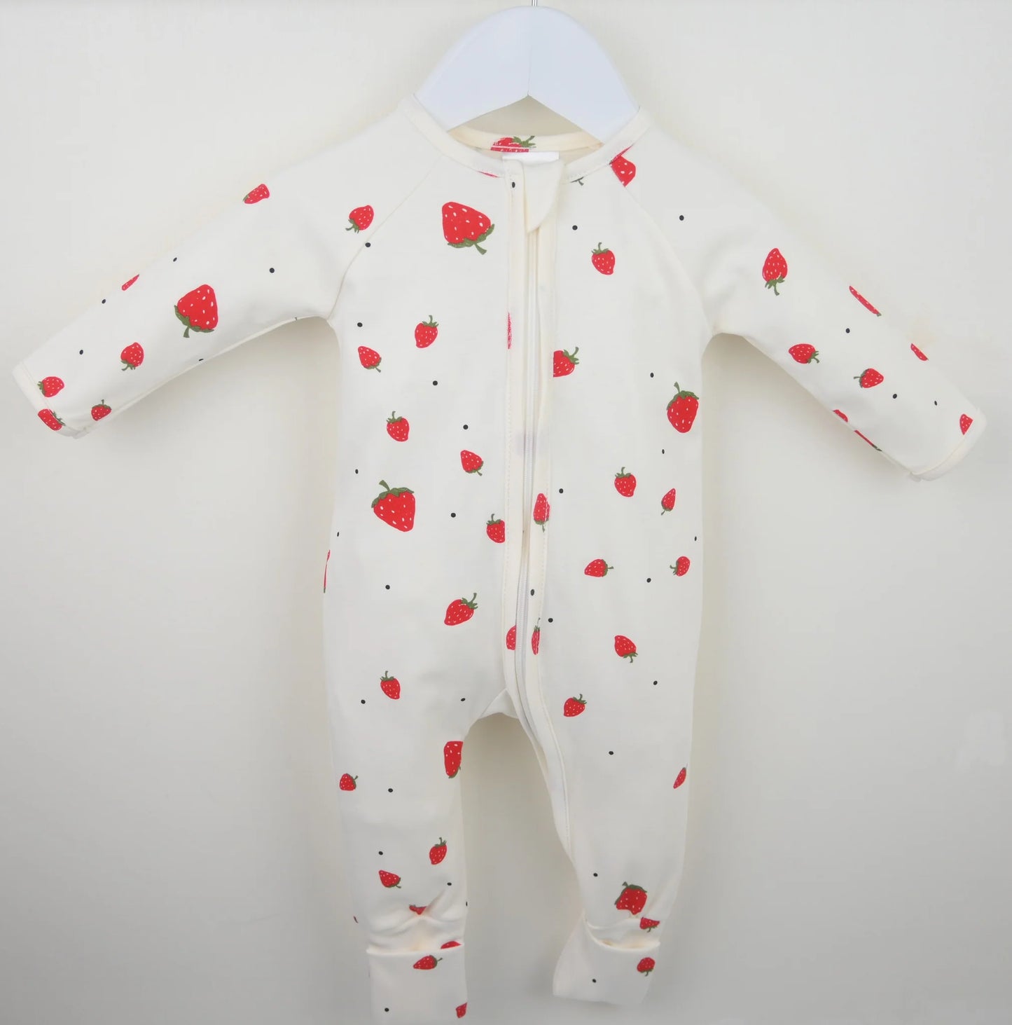 Pex Strawberry Design Sleepsuit