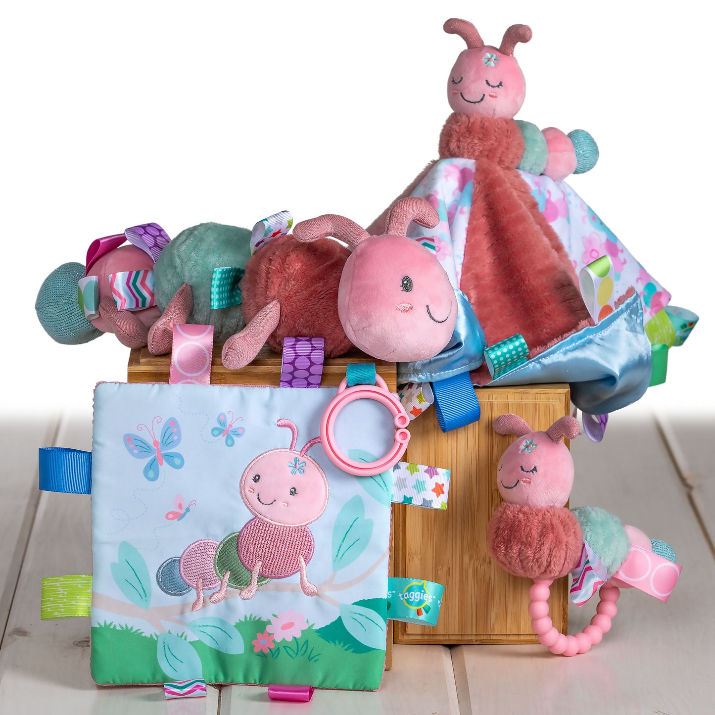 Mary Meyer Camilla the Caterpillar Taggie Comforter