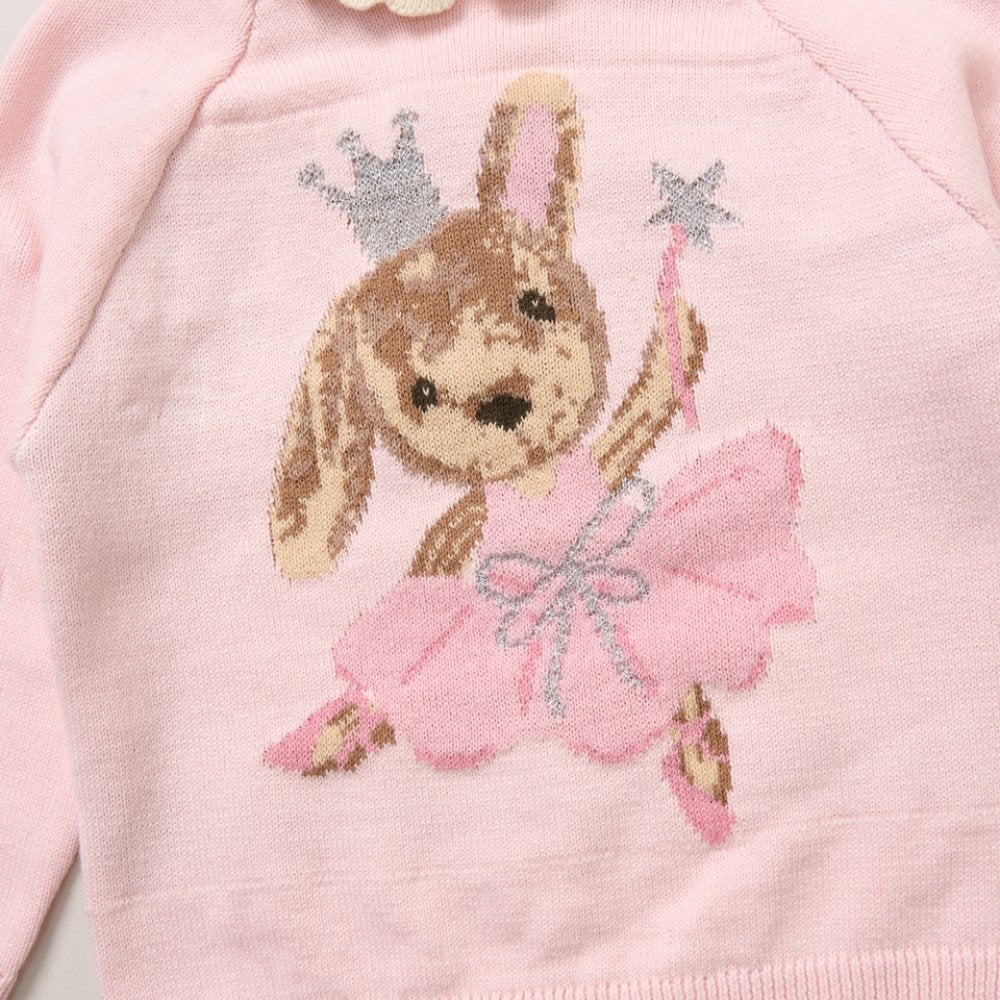 Rock a Bye Baby Girls Knitted Two Piece Set