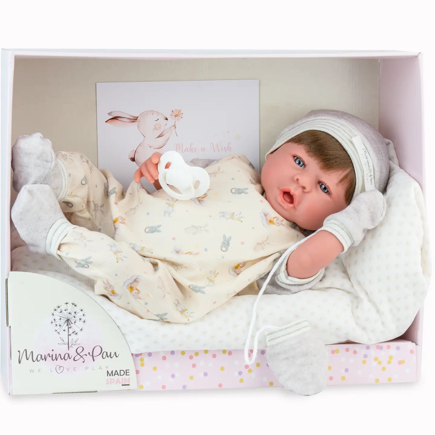 Marina and Pau Marc Reborn Baby Doll 45 cms