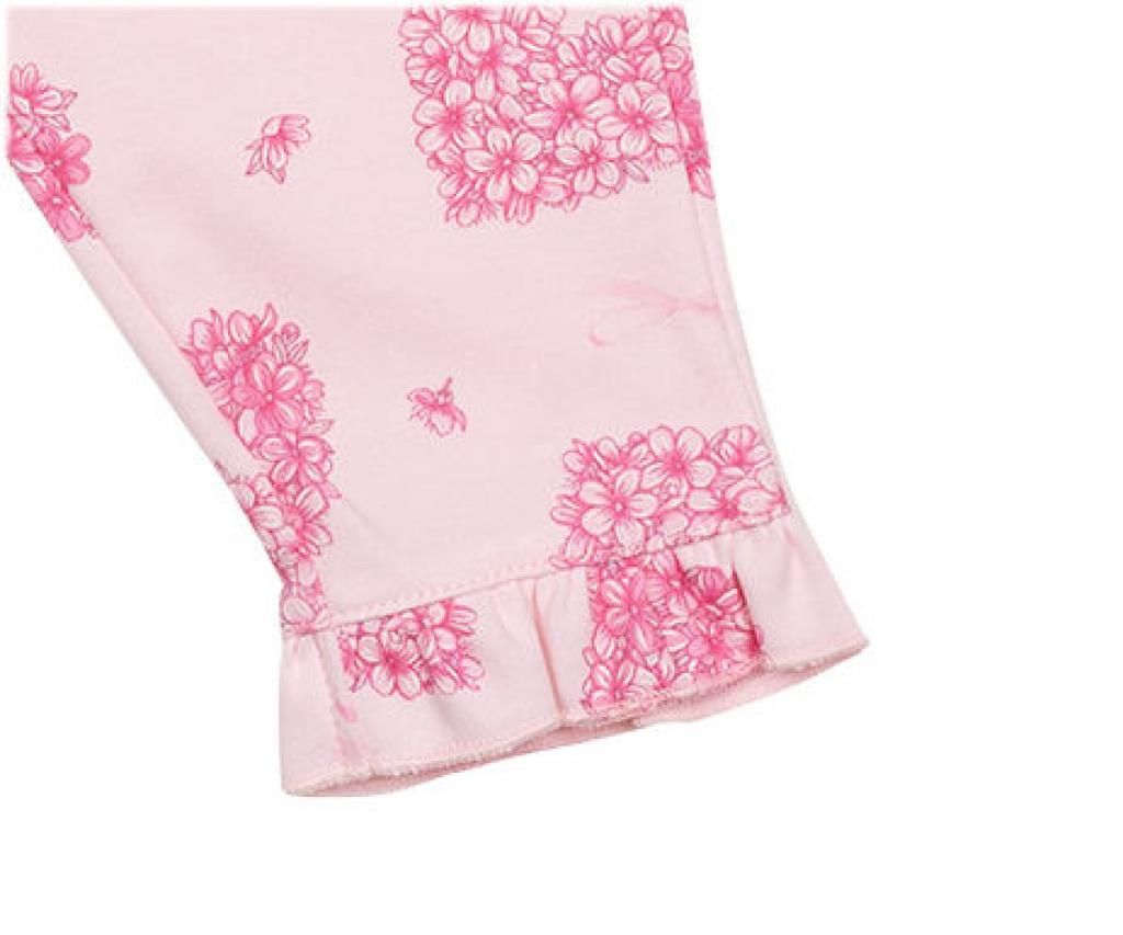 Mintini Pink Heart Girls Leggings and Top Set