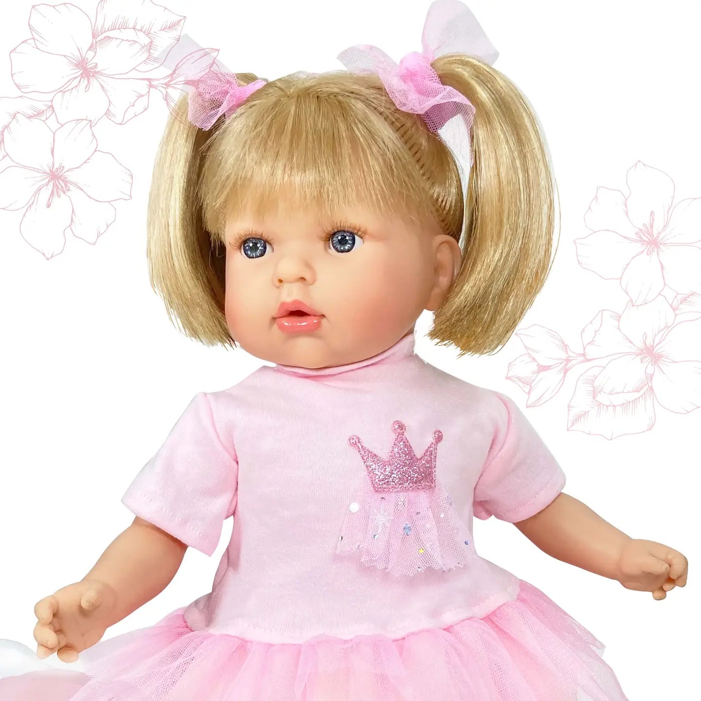 Nines d’Onil Tita Ballerina Speaking Doll Soft Bodied 45 cms