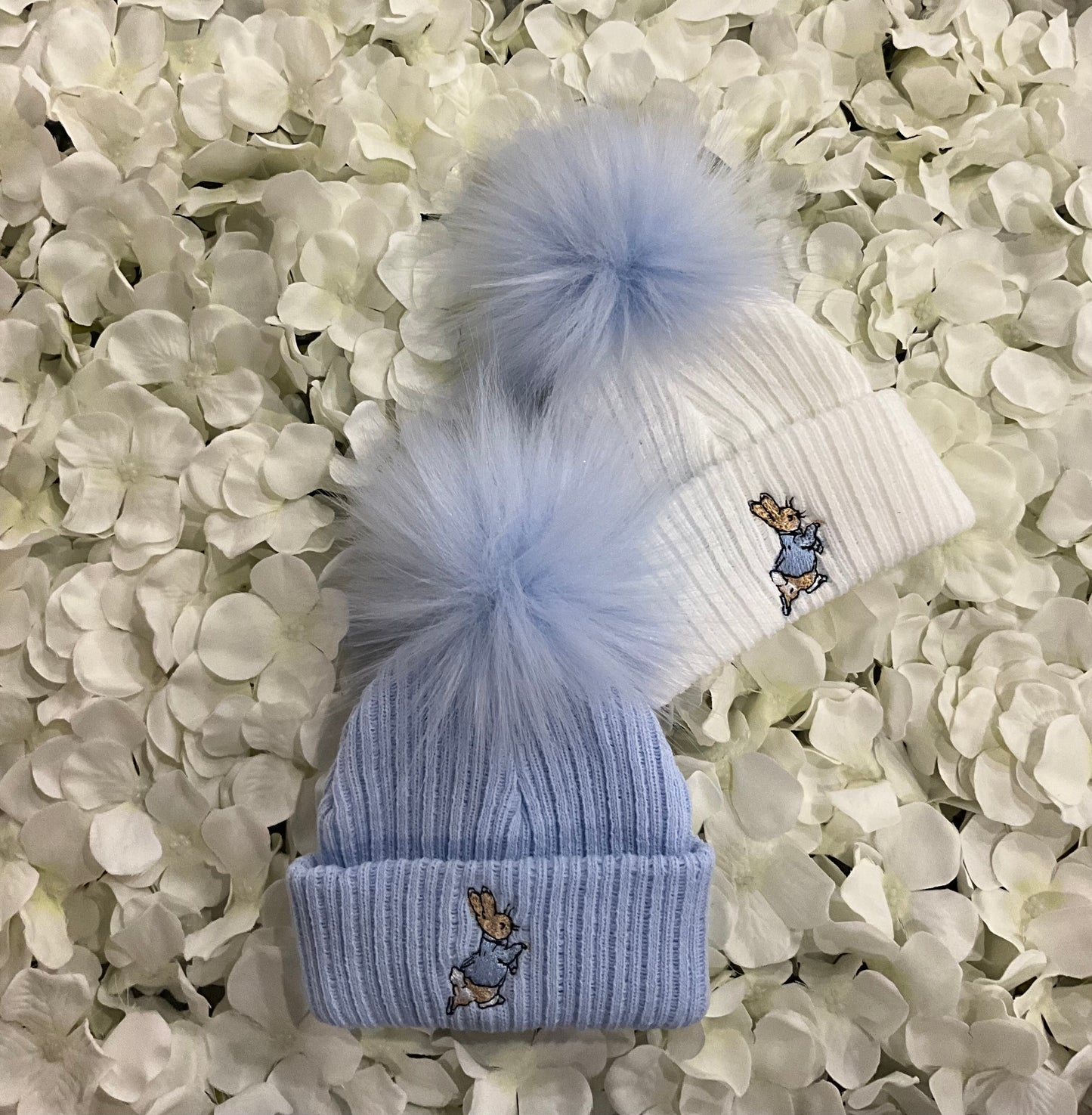 Peter Rabbit Faux Fur Pom Pom Hat First Size