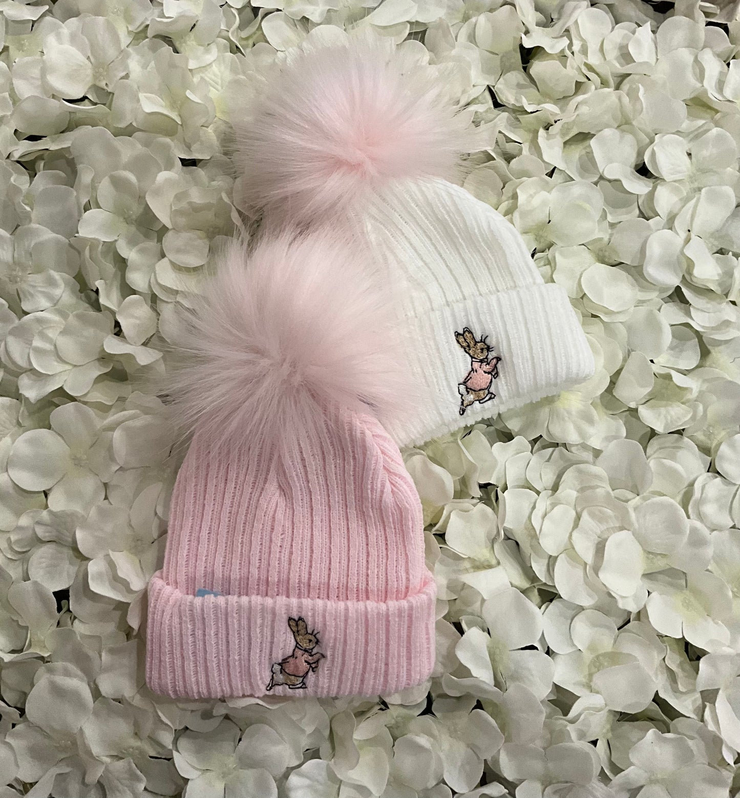 Peter Rabbit Faux Fur Pom Pom Hat First Size