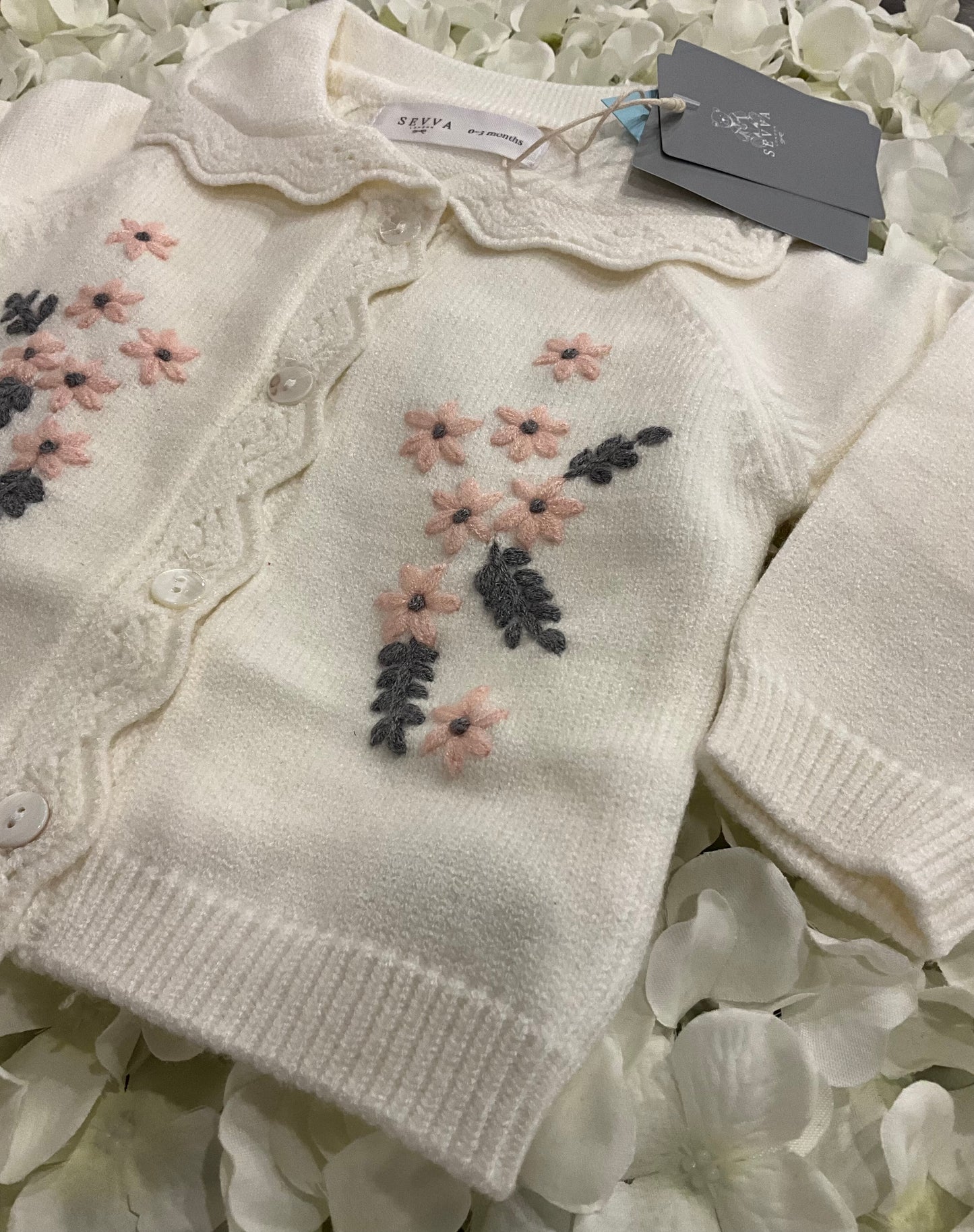 Sevva Fine Knit Two Piece Baby Girls Set