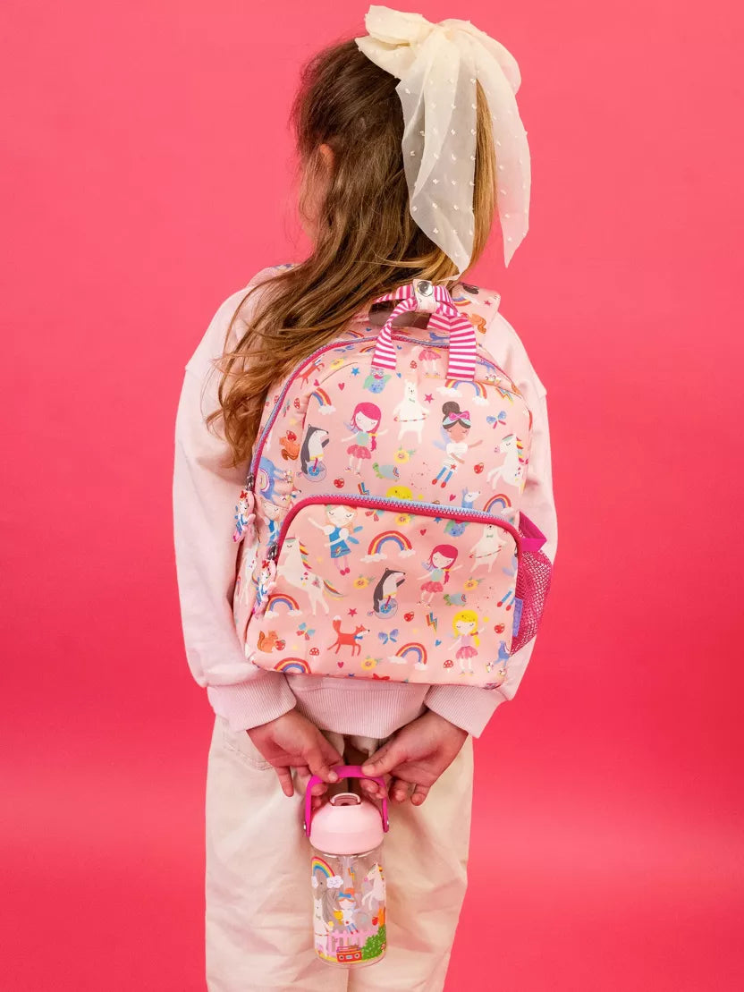 Floss and Rock Childs Backpack in a Rainbow Fairy Design