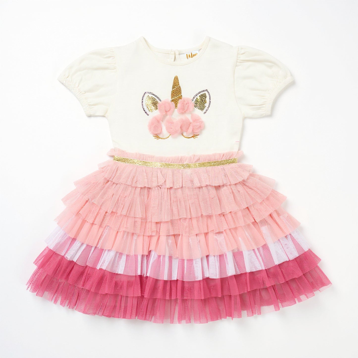 Miss Unicorn Multi Coloured Tutu Dress