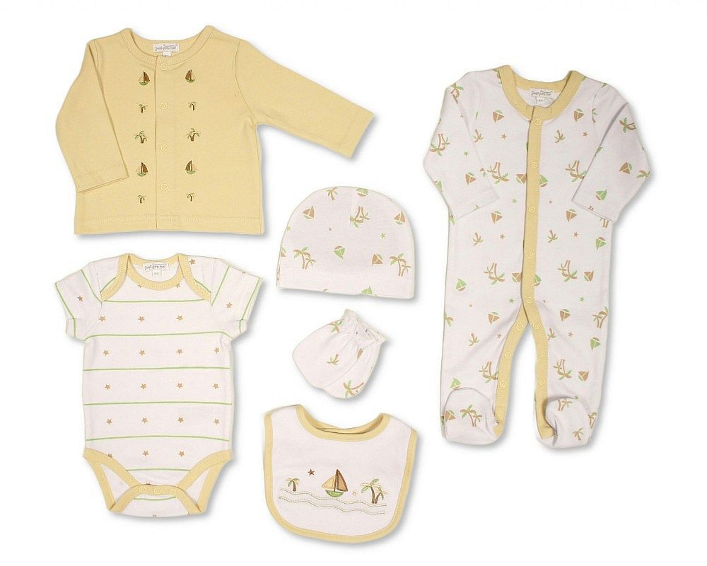 Just For Me 6 Piece Layette Set