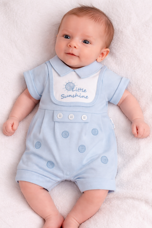 Tiny Chick Boys Romper Tiny Premature Baby Size