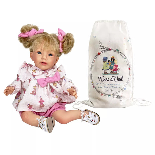 Nines d’Onil Chloe Articulated Soft Bodied Doll  48 cms
