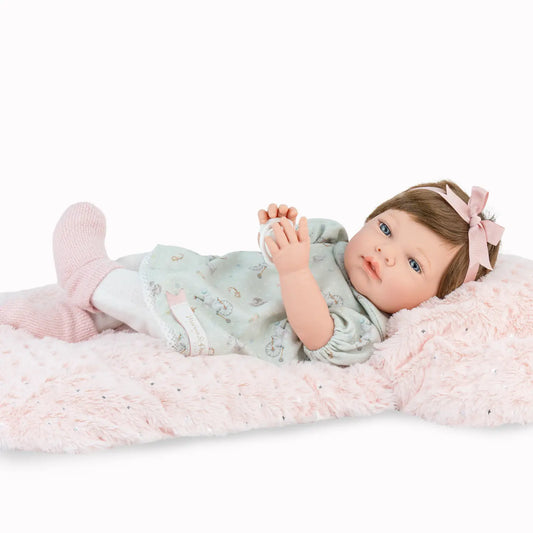 Marina and Pau Reborn 45 cms Weighted Doll