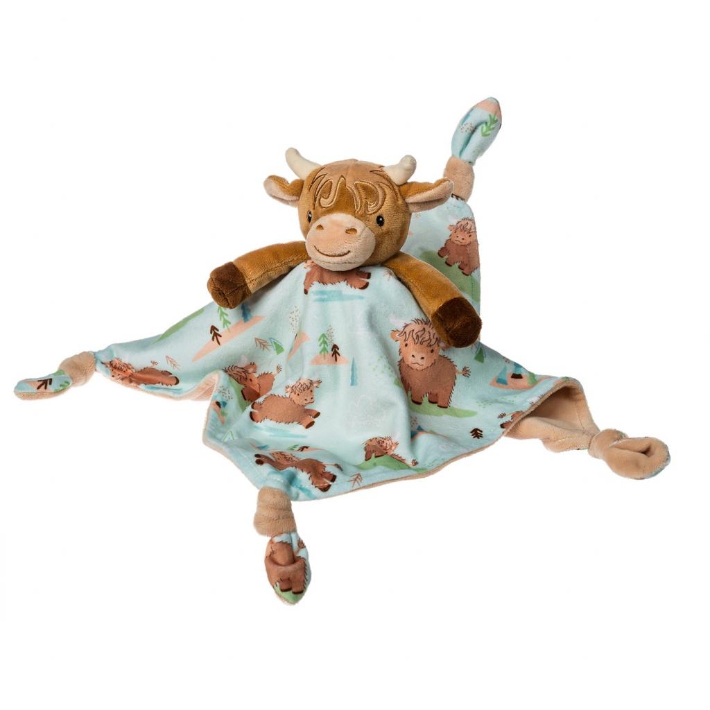 Mary Meyer Hetty the Highland Cow Taggie Comforter