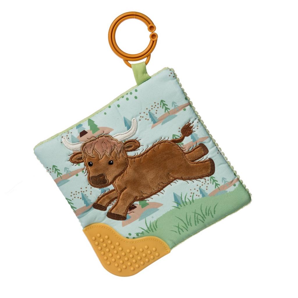 Mary Meyer Hetty the Highland Cow Crinkle Taggie