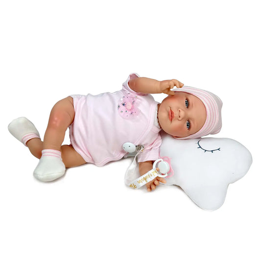 Nines d’Onil Areil SoftBodied Doll with Cushion 45 cms