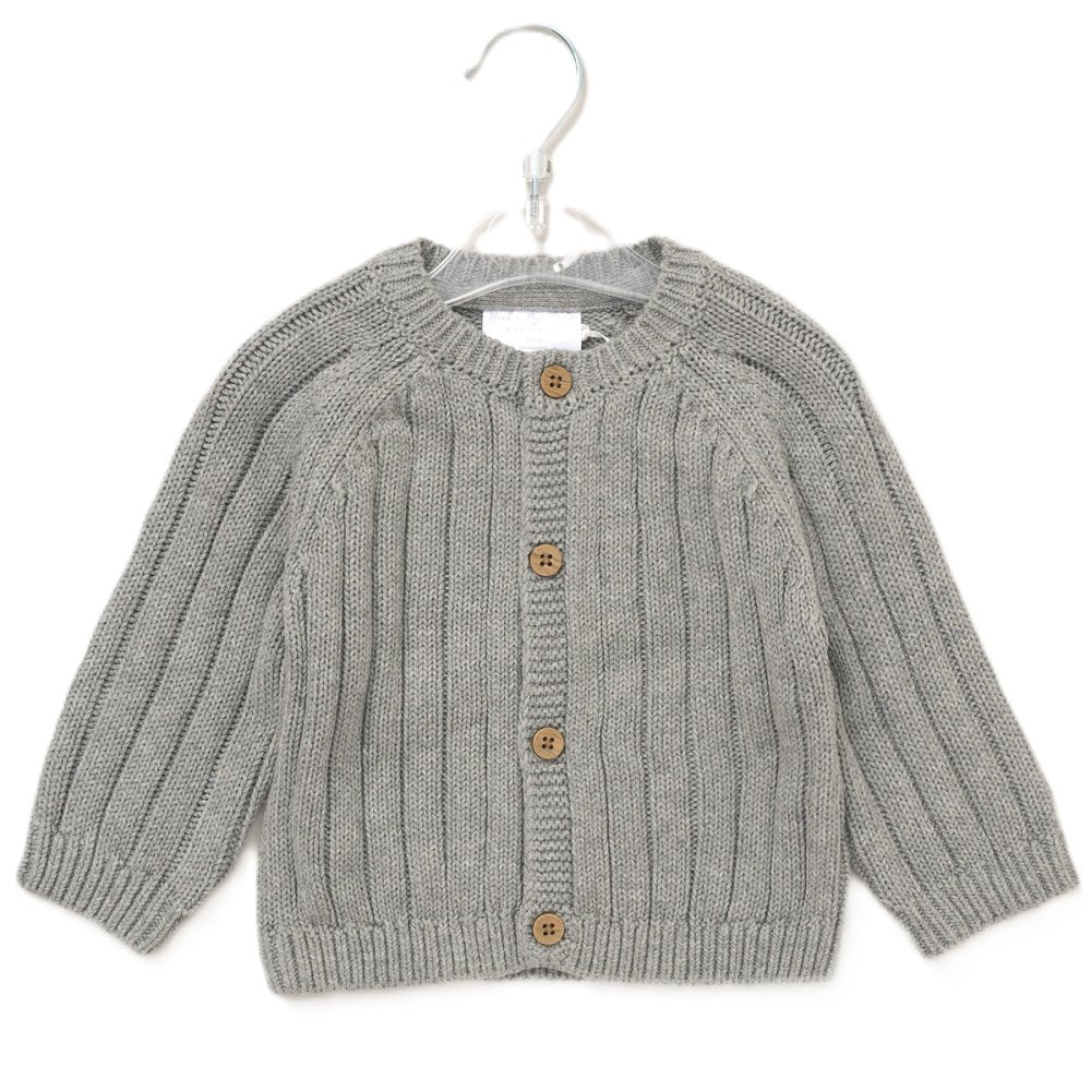 Rock a Bye Baby Boutique Grey Hello World Cardigan