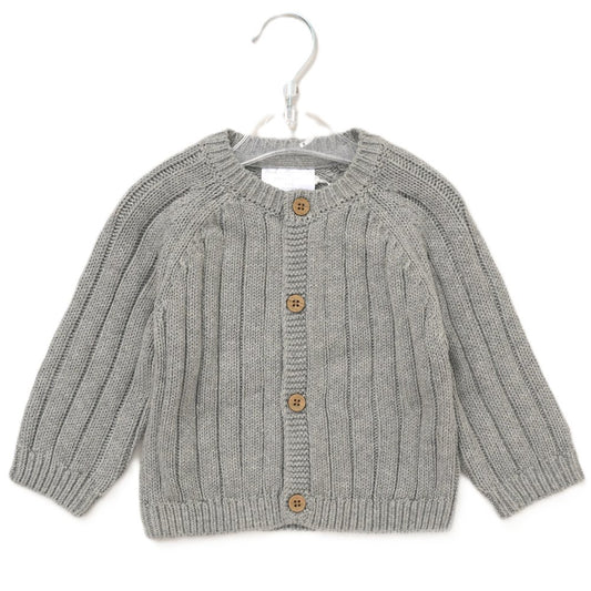 Rock a Bye Baby Boutique Grey Hello World Cardigan