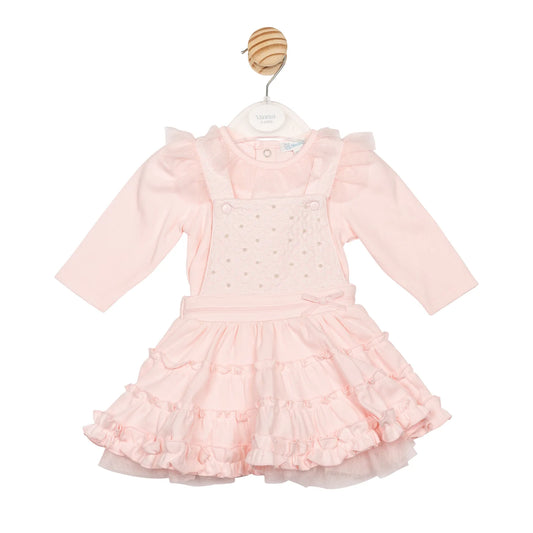 Mintini Top and Pinafore Dress Set