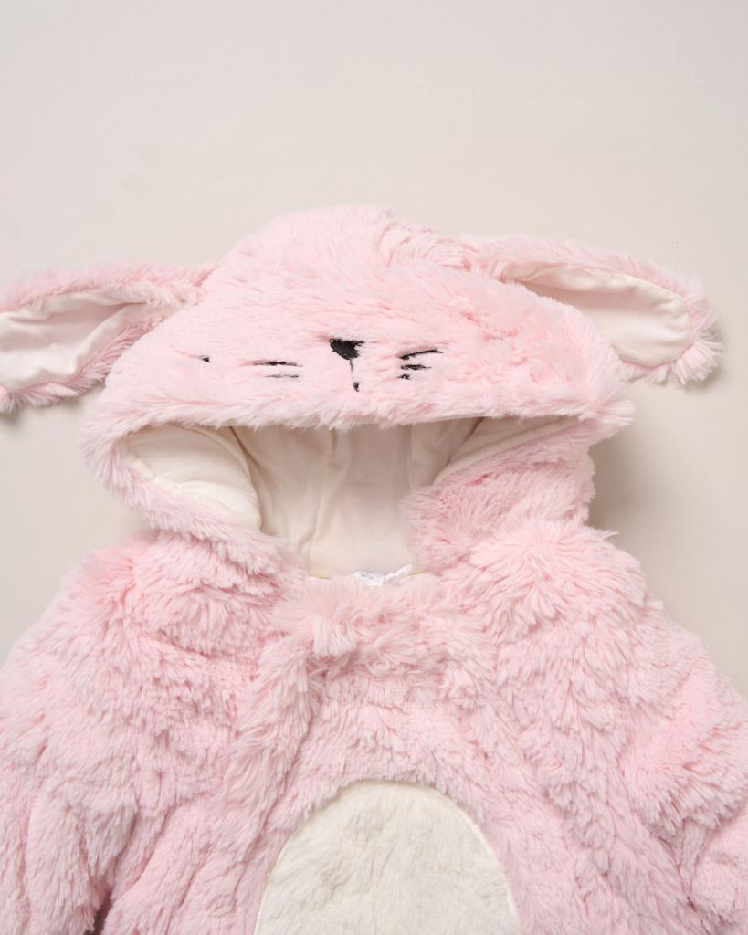Rock a Bye Boutique Bunny Rabbit Fleece Snow Pram Suit
