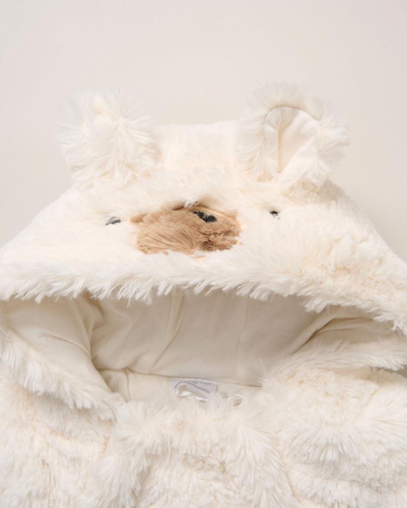 Rock a Bye Boutique Teddy Fleece Pram Snowsuit
