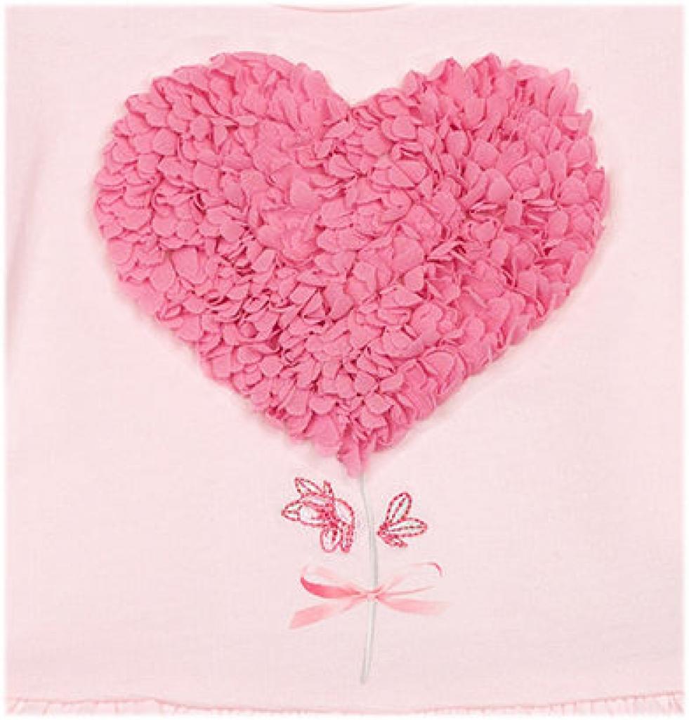 Mintini Pink Heart Girls Leggings and Top Set