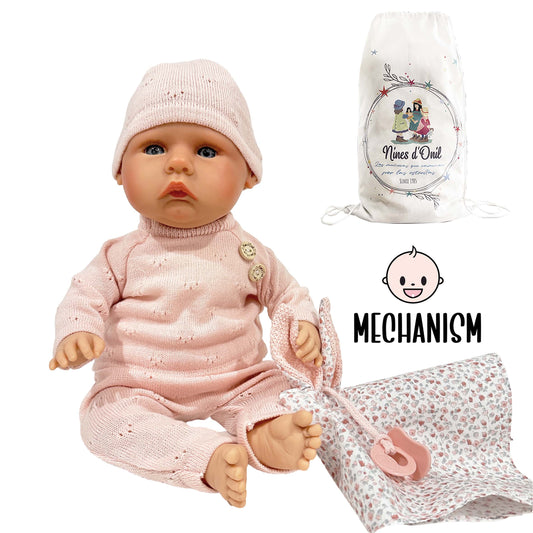 Nines d’Onil Adri Articulate Soft Bodied Crying 40 cms Doll