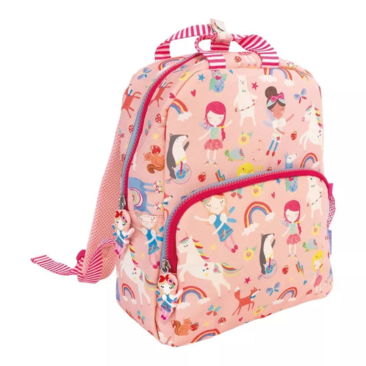 Floss and Rock Childs Backpack in a Rainbow Fairy Design