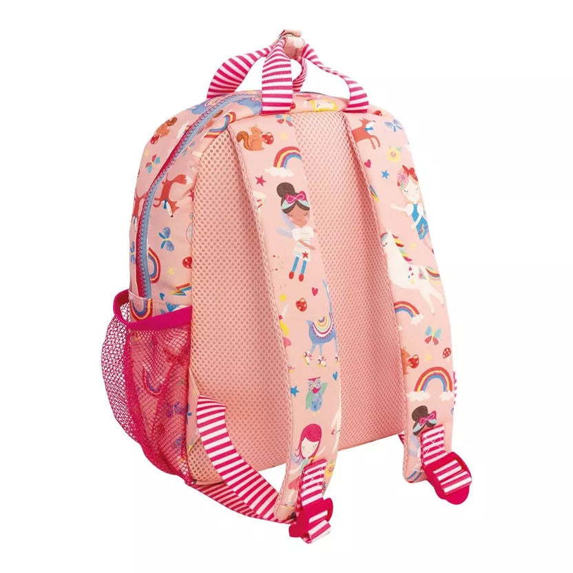 Floss and Rock Childs Backpack in a Rainbow Fairy Design