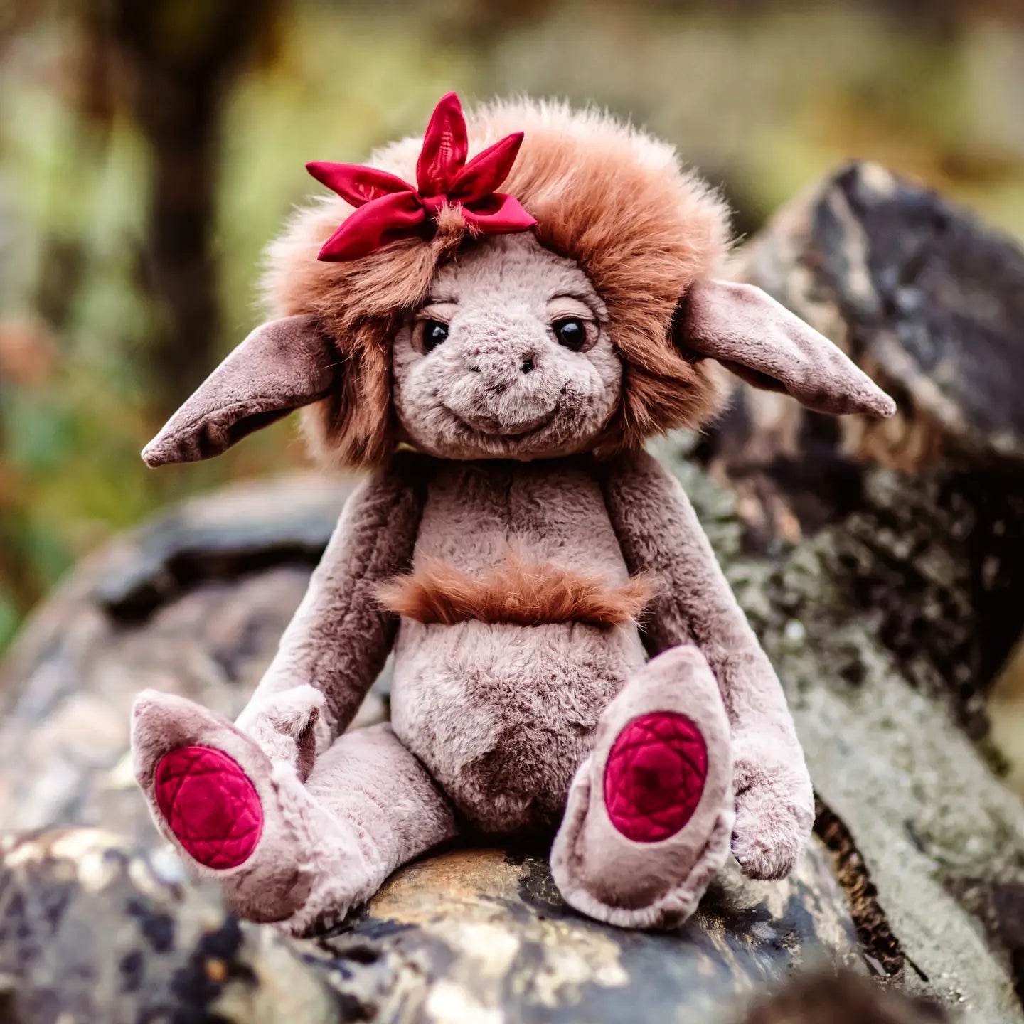 Charlie Bears Ruby Roo Soft Plush Toy Teddy Bear Troll