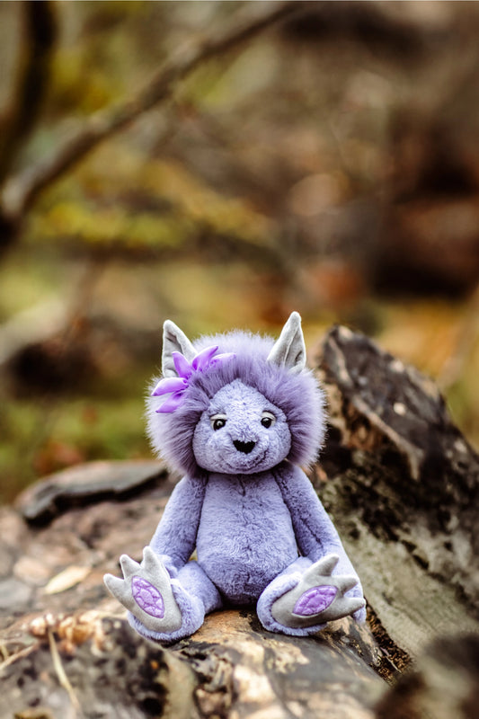 Charlie Bears Amethyst Boo Soft Plush Toy Teddy Bear Troll