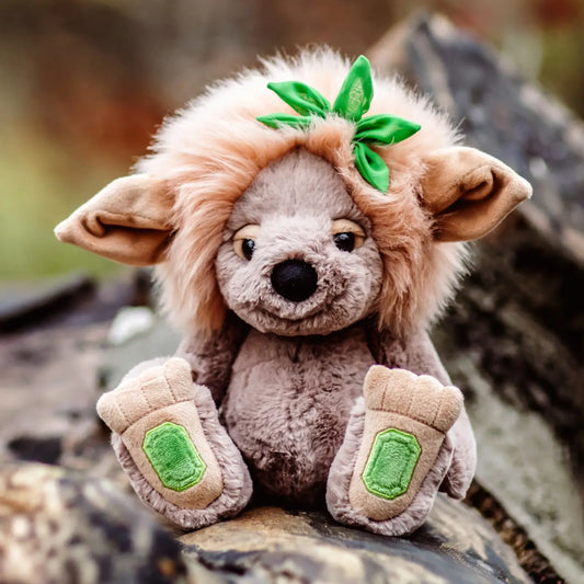 Charlie Bears Emerald Lou Soft Plush Toy Teddy Bear Troll