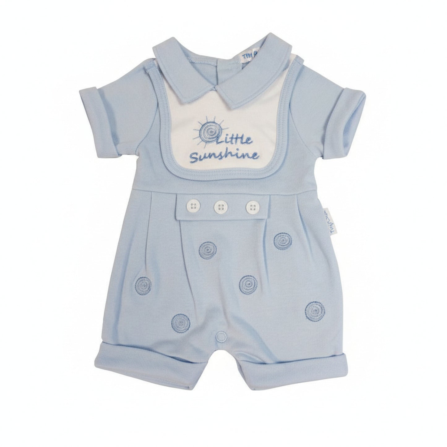 Tiny Chick Boys Romper Tiny Premature Baby Size