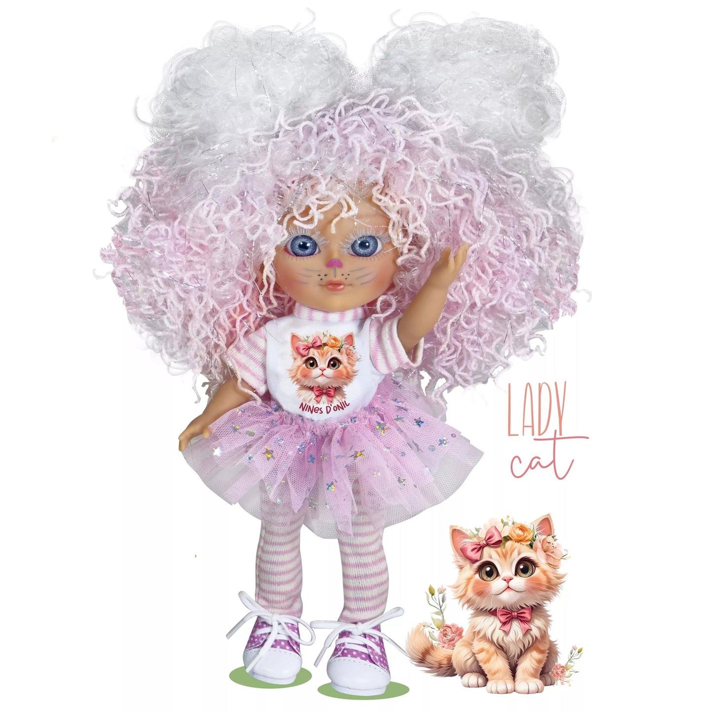 Nines d’Onil Dainty Collectable Lady Cat Doll