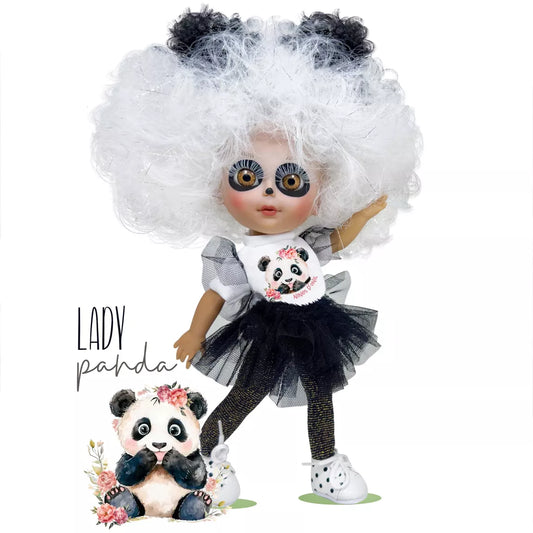 Nines d’Onil Dainty Lady Panda Collectable Doll