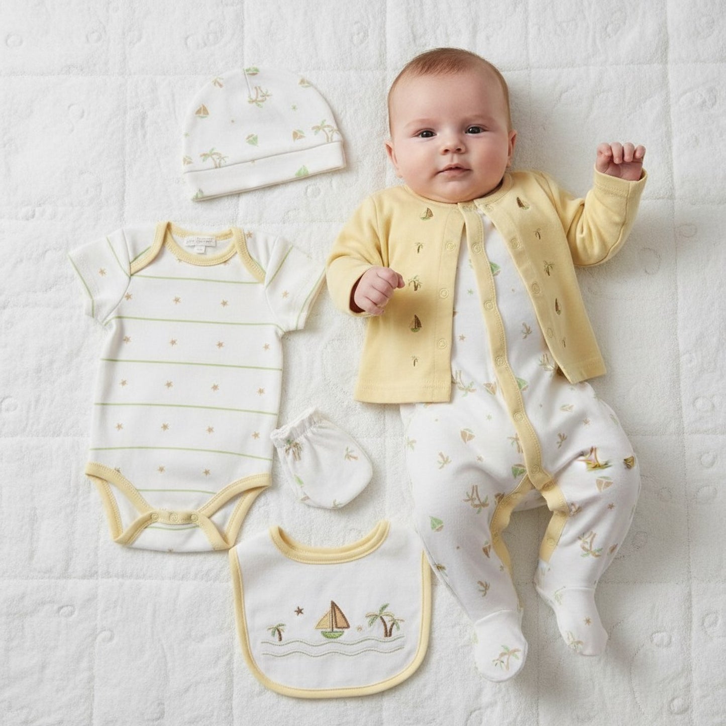 Just For Me 6 Piece Layette Set