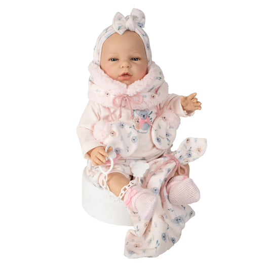 De Cuna Silicone Vinyl Spanish Doll 45 cms