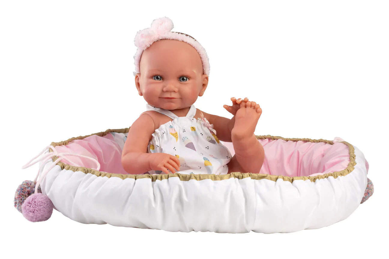 Llorens Full Vinyl Bodied Baby Doll 42 cms with Play Mat
