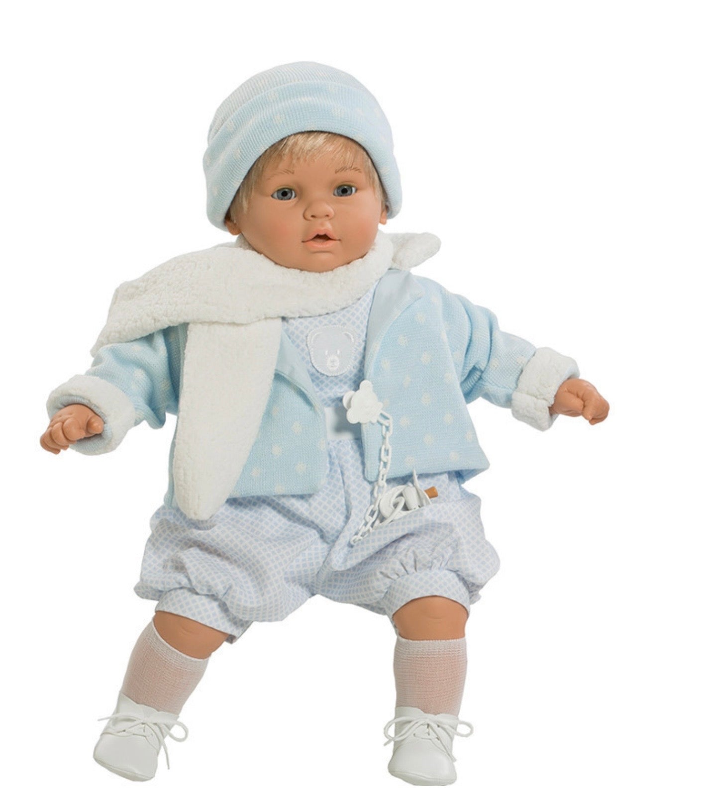 Berbesa Boy 62 cms Toddler Doll Soft Bodied Made in Spain