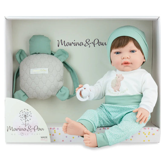 Marina and Pau Sweet Baby Capybara Doll 42 cms