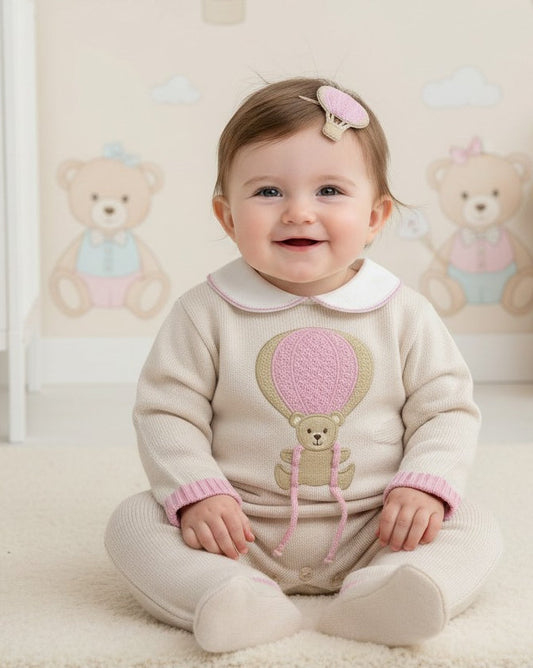 Pex Hot Air Balloon Knitted Romper